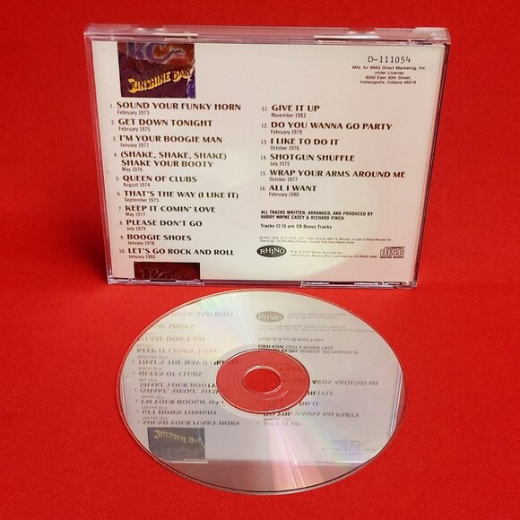 The Best of KC and the Sunshine Band Audio CD 1989 - Picture 8 of 8